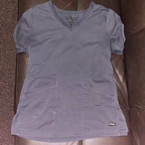 Gray Grey’s Anatomy Scrub Shirt